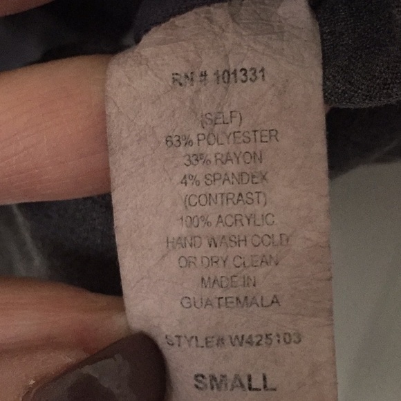 Donated - Sweetheart neck strapless top gray - Picture 5 of 7